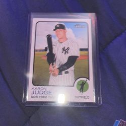 AARON jUDGE Baseball Card