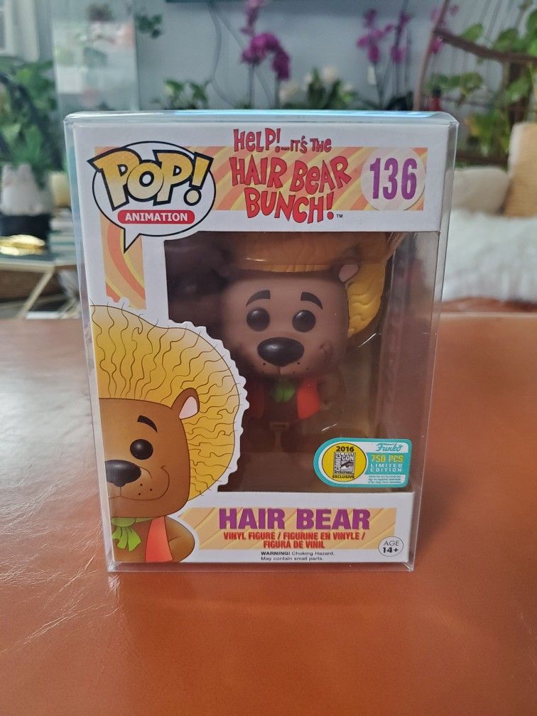 Hair Bear #136 Funko Pop