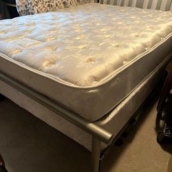 Queen bed with mattress
