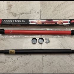 2 Brand New Pull Up Bars Great Quality    Weights Dumbbells Barbell Carhartt Patagonia.  Nike Knicks Jersey Jacket Jordan Sneakers Yankees Mets Jets