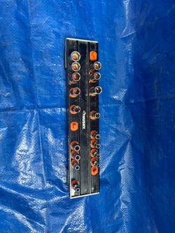 Craftsman USA 1/4 Drive Socket Set Metric + SAE on Husky Rail
