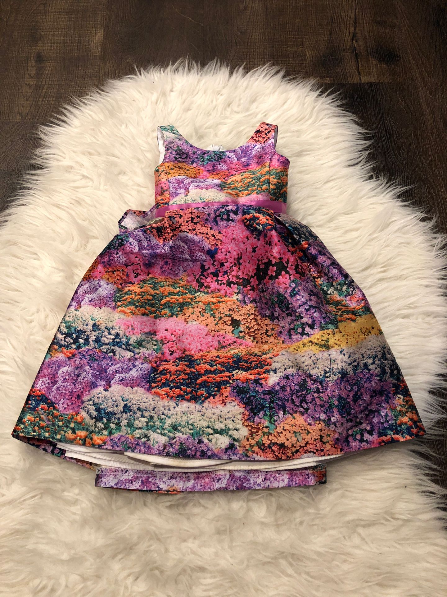 Floral baby girl dress 2t