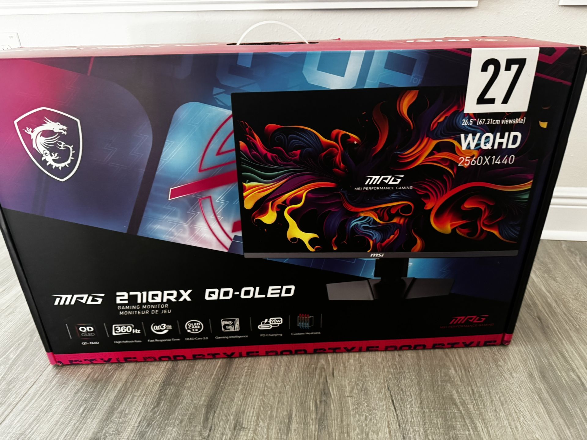 MSI OLED Gaming Monitor (Never Opened)!