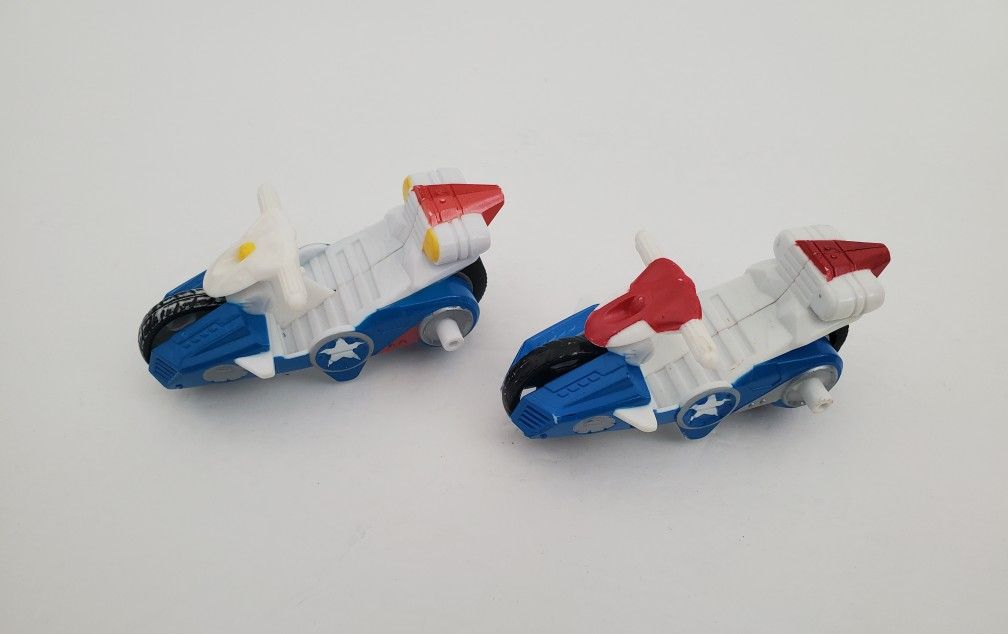Marvel Playskool Heroes Captain America Shield Racer Cycle