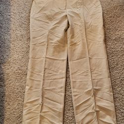 Women 18Tall Lane Bryant cream dress slacks Lot L