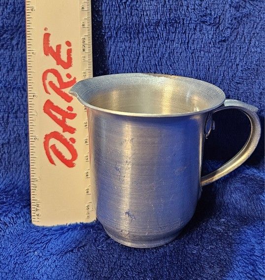 Vintage Aluminum Toy Cream Pitcher