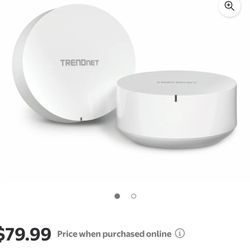 TRENDNET  AC2200  WiFi Mesh Router System