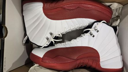 Air Jordan 12 Retro Cherry Red White