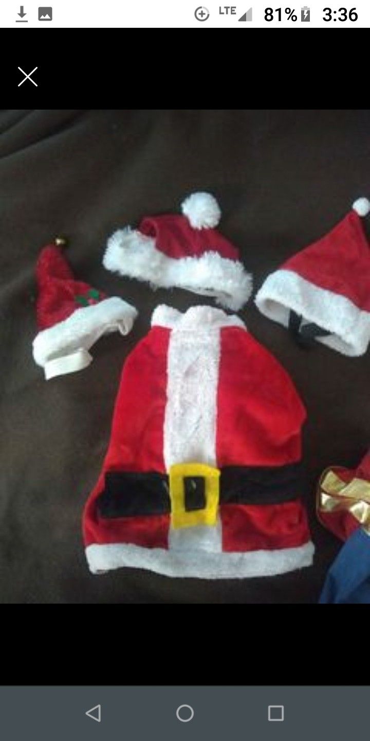 Santa Claus Pet Costume