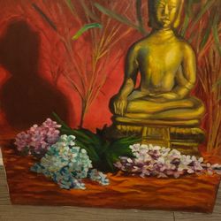 Painting of Buddha