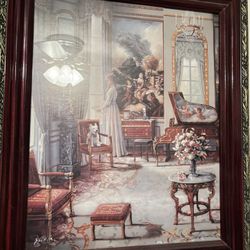 3 Similar Prints In Similar Frames