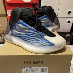 New Adidas  Yeezy Quantum Basketball  Blue Sneakers  GZ8872 - Men's Size 10 US