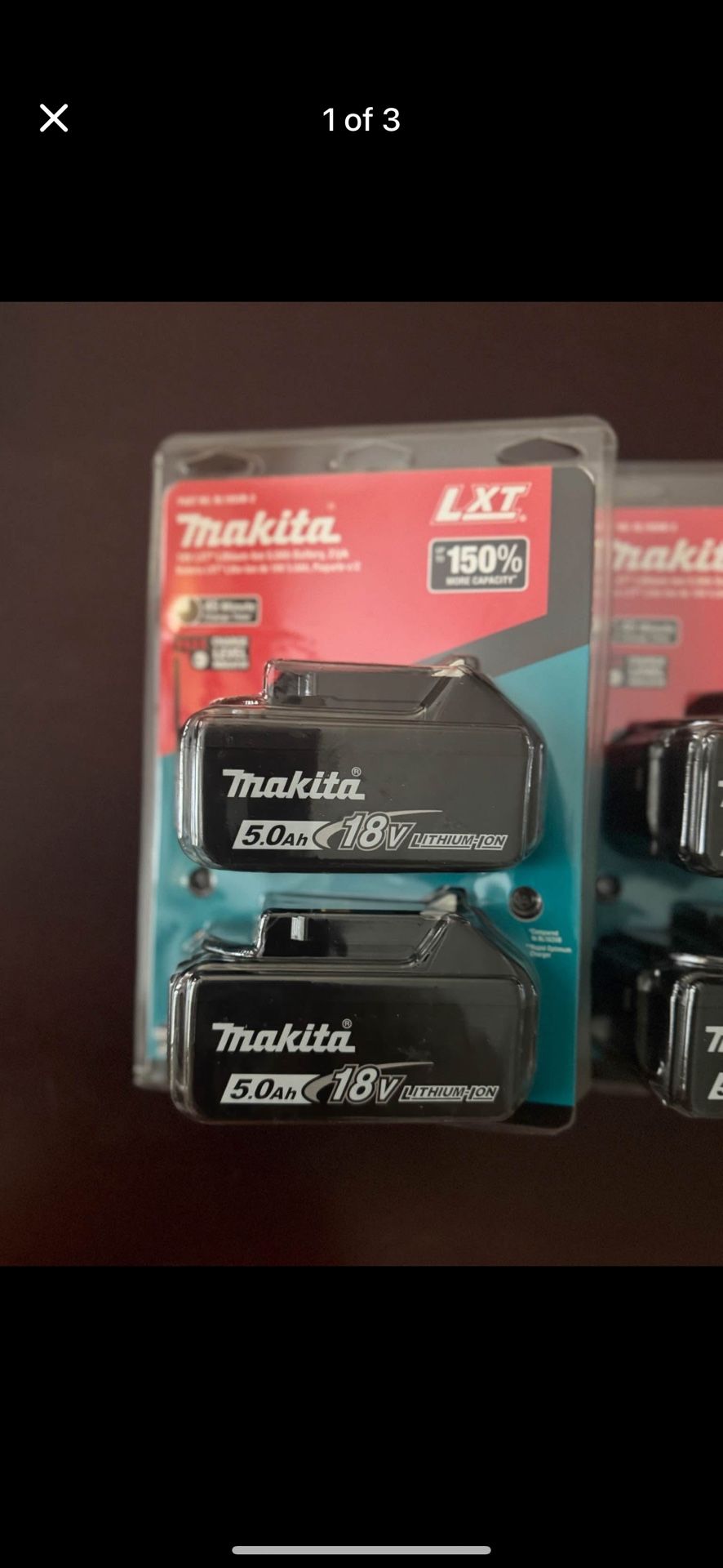 Makita 18V 5.0 NEW