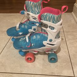 ROLLER DEBY GIRLS ROLLER-SKATES  MULTICOLOR 