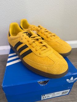 Adidas Samba OG EQT Yellow Black Shoes Men’s Size 11.5