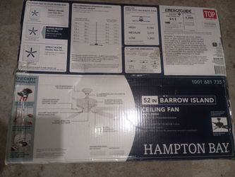 Hampton Bay Barrow Island 52-Inch Ceiling Fan