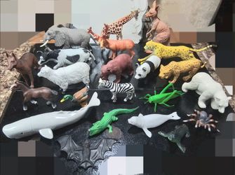 Toy animals-22 total