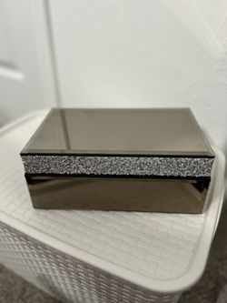 Glass Jewelry Box
