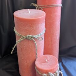 Candles High Quality Orange