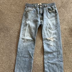Levis 501 Jeans Skinny Style 34 x 30