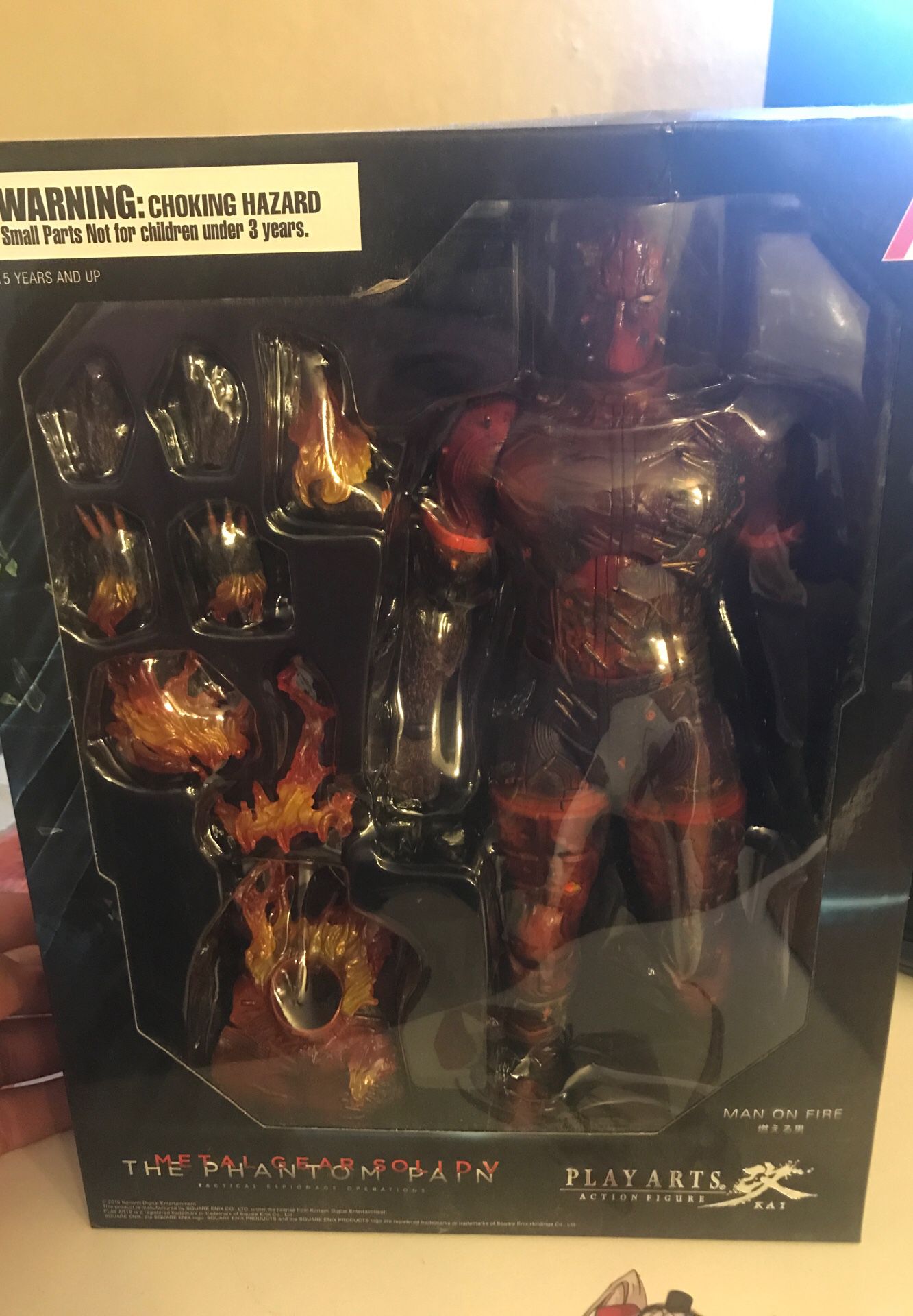 Metal Gear Solid V Man on Fire Figure