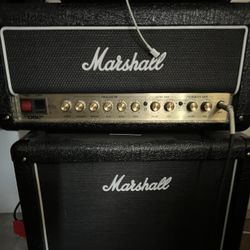 Marshal Amp And Cabinet 