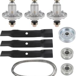 Deck Rebuild Kit 48", Mower Deck Part,Rebuild Kit for John Deere 145 D140 D150 D155 D160 LA145 LA155