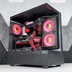 Professional i7 Red Gaming Prebuilt 