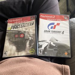 Need For Speed Pro Street And Grand Turismo 4 Ps2