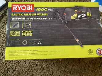 electric pressure washer 1600 psi brand new