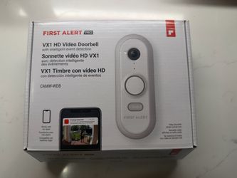 First Alert Doorbell Cam - New