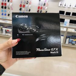 Canon Power Shot G7x Mark III