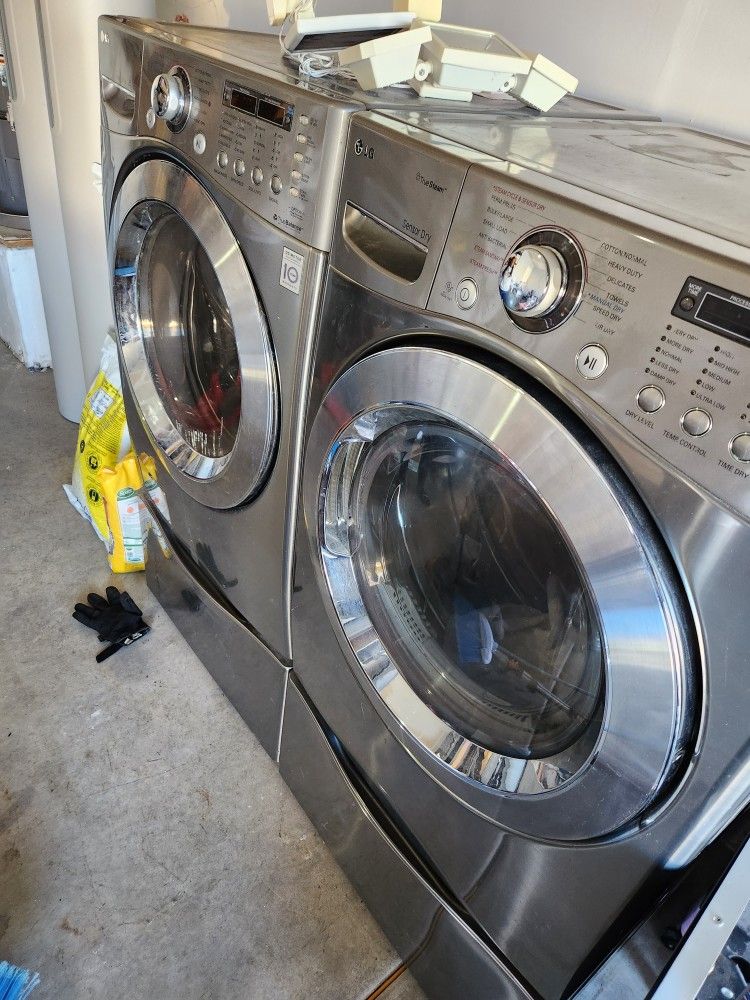 LG Front Loader Washer & Dryer Great Condition $250 obo