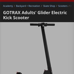 Electric scooter