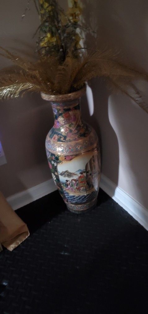 Tall Chinese Vase