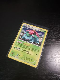 Holo Venusaur Pokemon Card