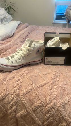 High Top White Converse