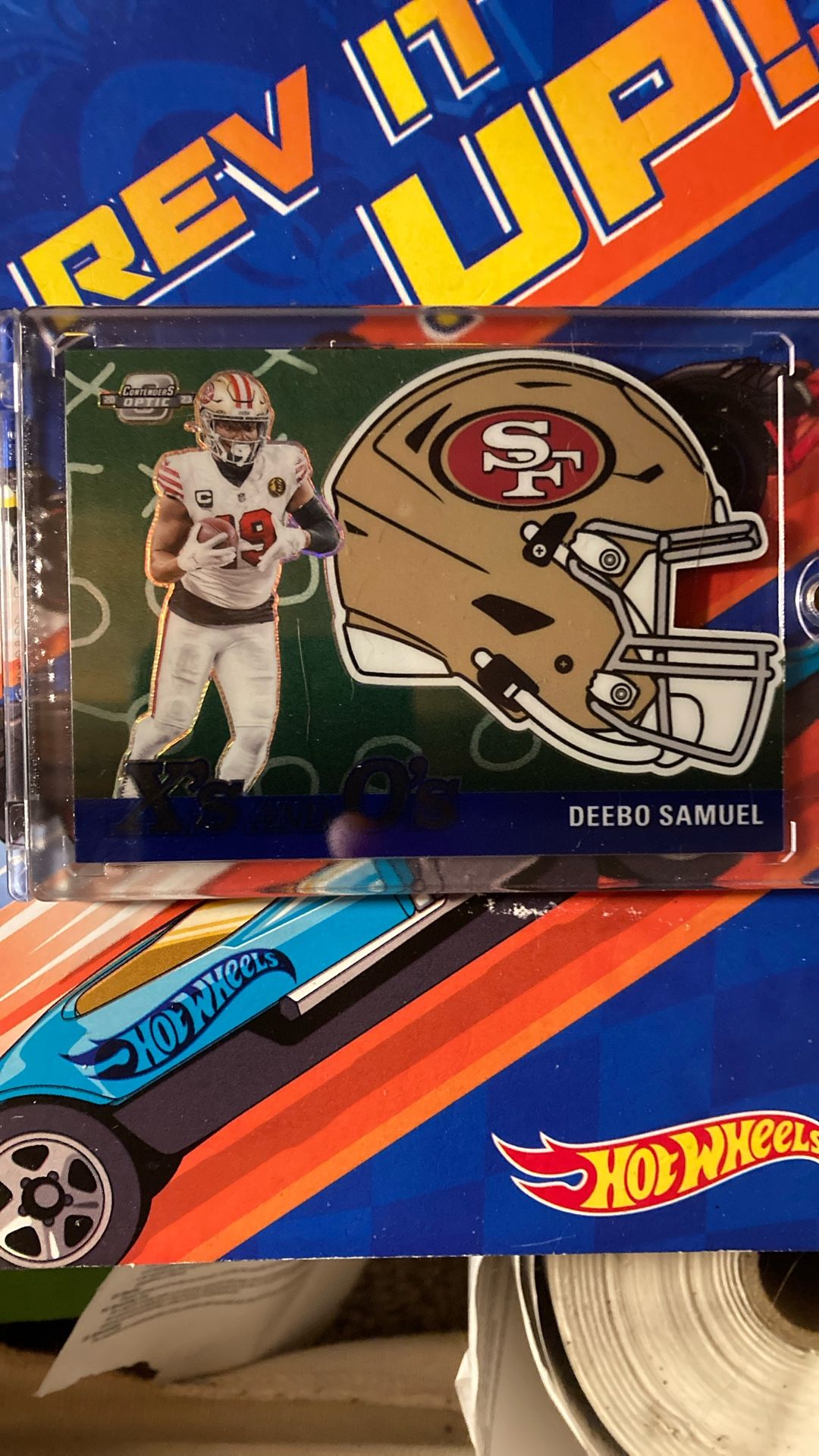 2023 49ers DEEBO SAMUEL OPTIC DIE-CUT X’s And O’s SHORT PRINT 23/99