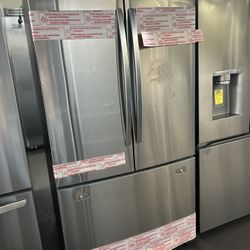 New Open Box Samsung Stainless Steel French Style Refrigerator