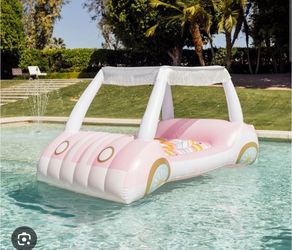 Funboy Barbie Golf Cart Pool Float New In Box