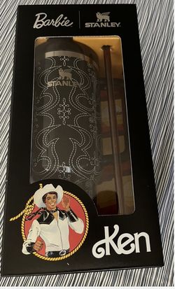$70 BRAND NEW Stanley X Barbie 80s Western Ken