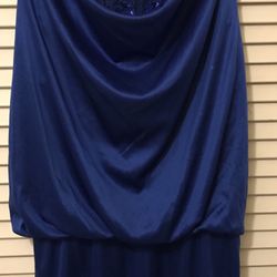 Royal Blue Night Dress