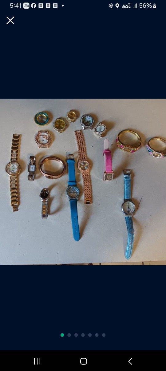 Vintage Watches And Watch Face Collection