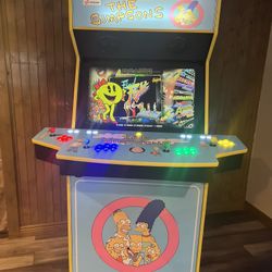 The Simpsons Arcade Game Machine – 4-Player, 3000+ Games, Excellent Condition