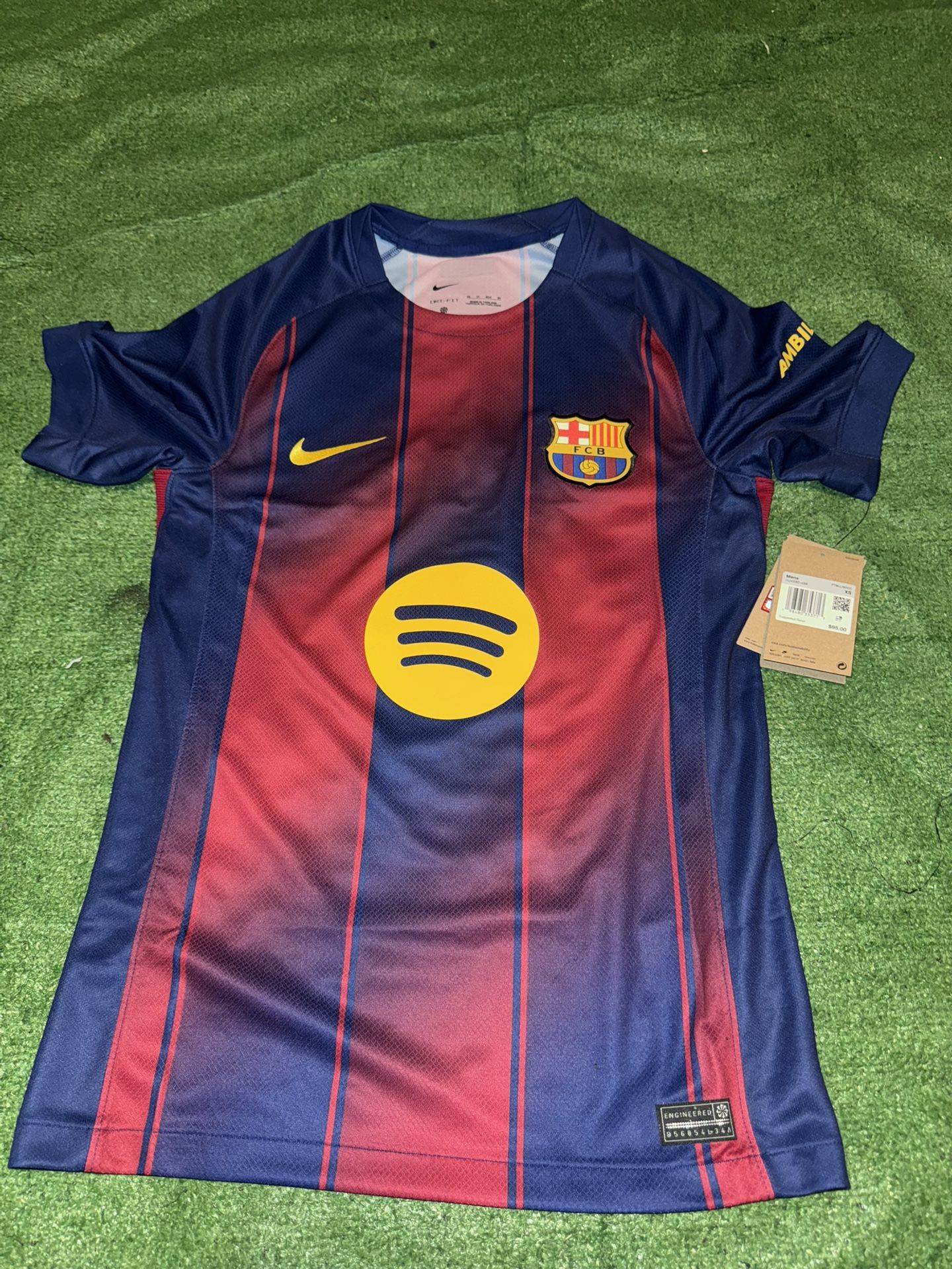 25/26 Barcelona Jersey Size XS