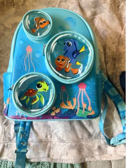 Loungefly Nemo 20th anniversary bubble backpack