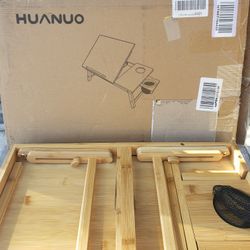 Laptop tray or stand Real solid adjustable wood