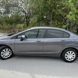 2014 HONDA CIVIC LX *ONLY 97K MILES* CLEAN FL TITLE* FINANCING* TRADES  *ONLY 97,000 MILES  TWO OWNER  CLEAN FLORIDA TITLE  GRAY ON GRAY CLOTH  LOADED