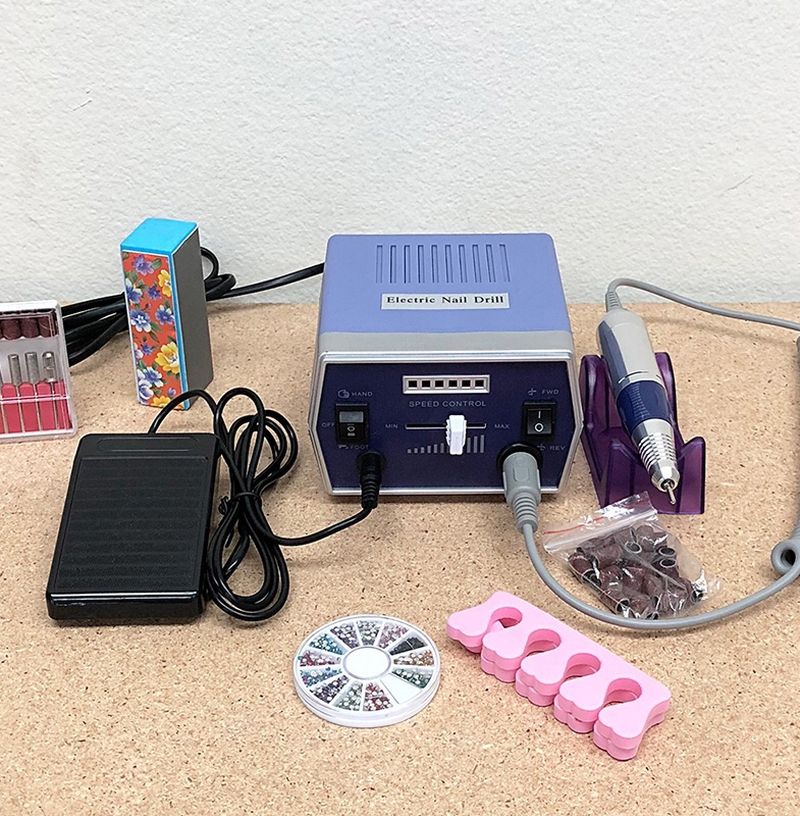 $45 (new in box) electric nail drill for acrylic nails machine file drill set salon manicure kit 22,000 rpm