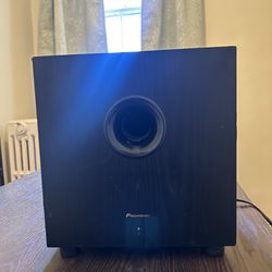 Pioneer Home Theater Subwoofer
